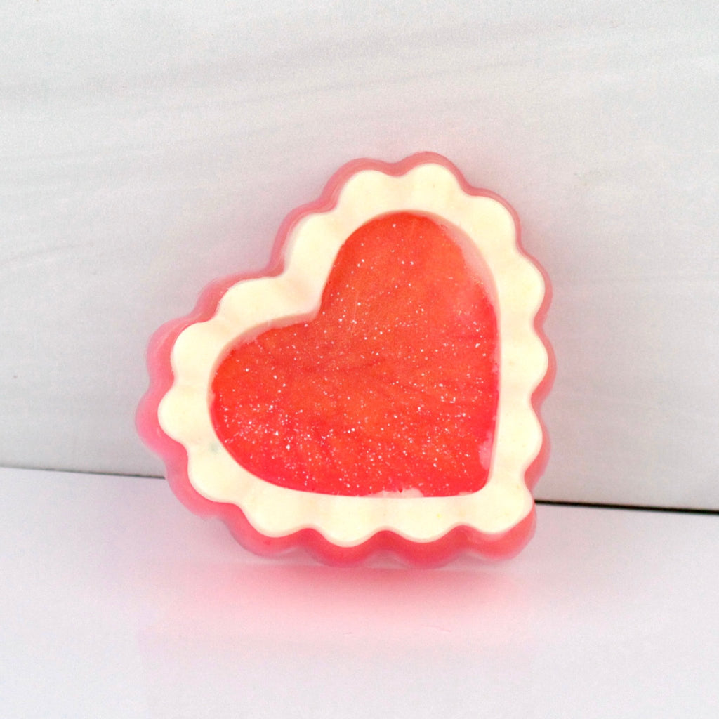 Jelly Hearts - fizzy soaps