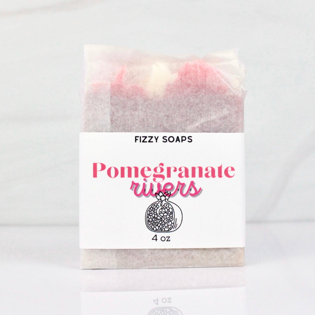 Pomegranate River - fizzy soaps