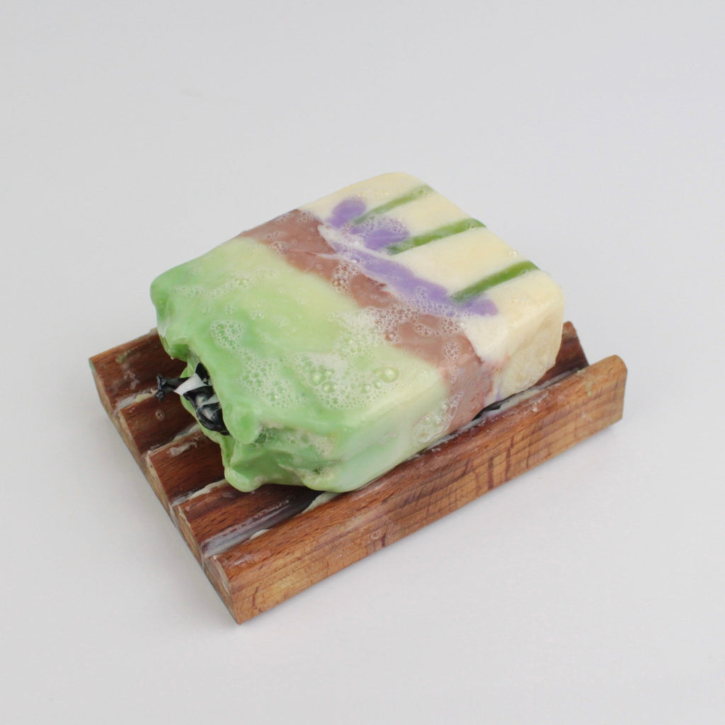 Wooden Soap Dish - fizzy soaps